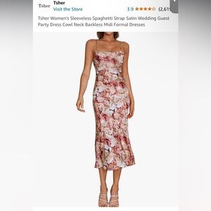Amazon Midi Floral Dress